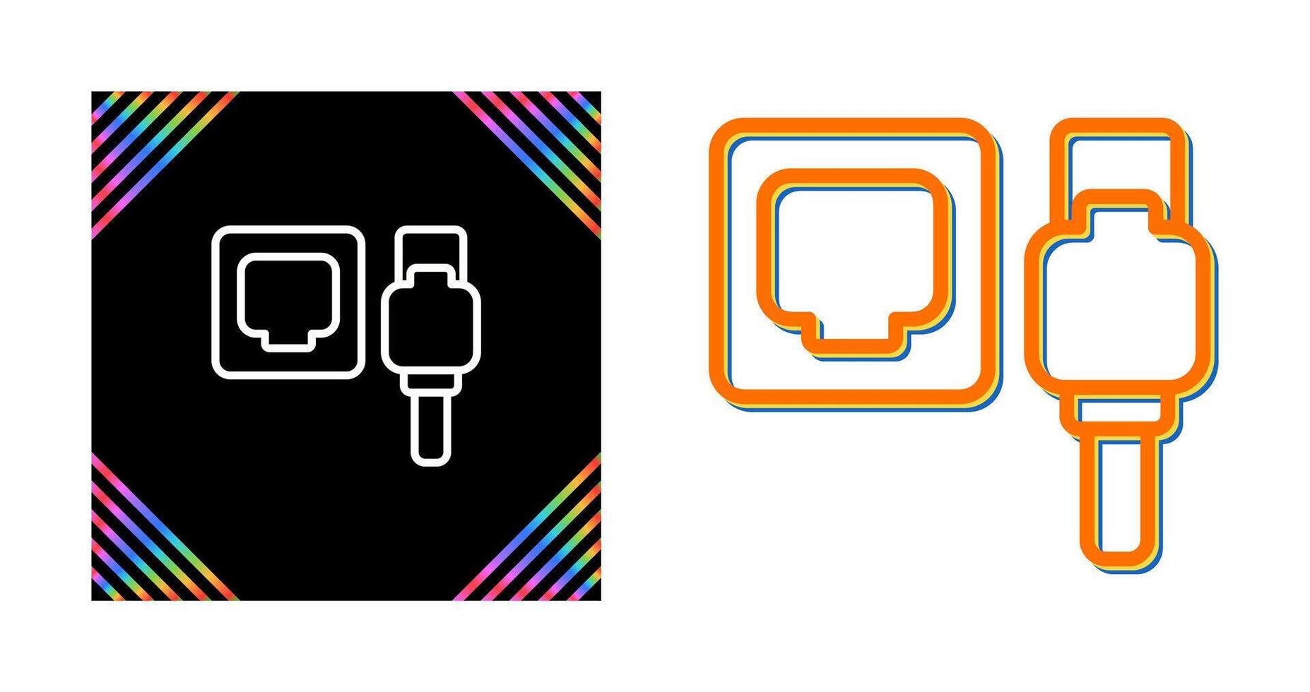 Ethernet Vector Icon