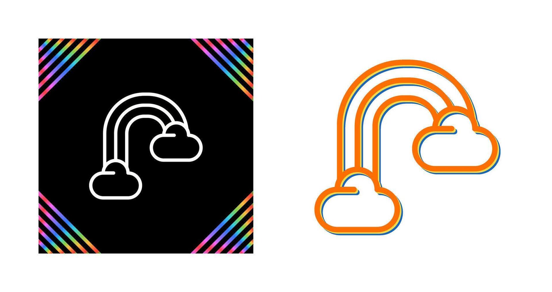 Rainbow Vector Icon