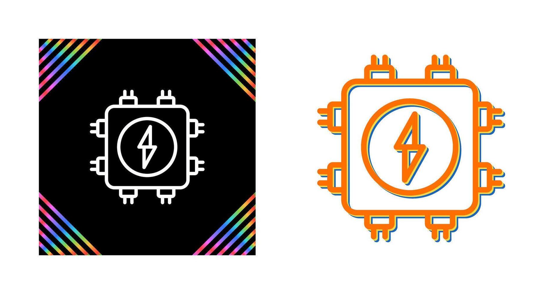 Junction Box Vector Icon