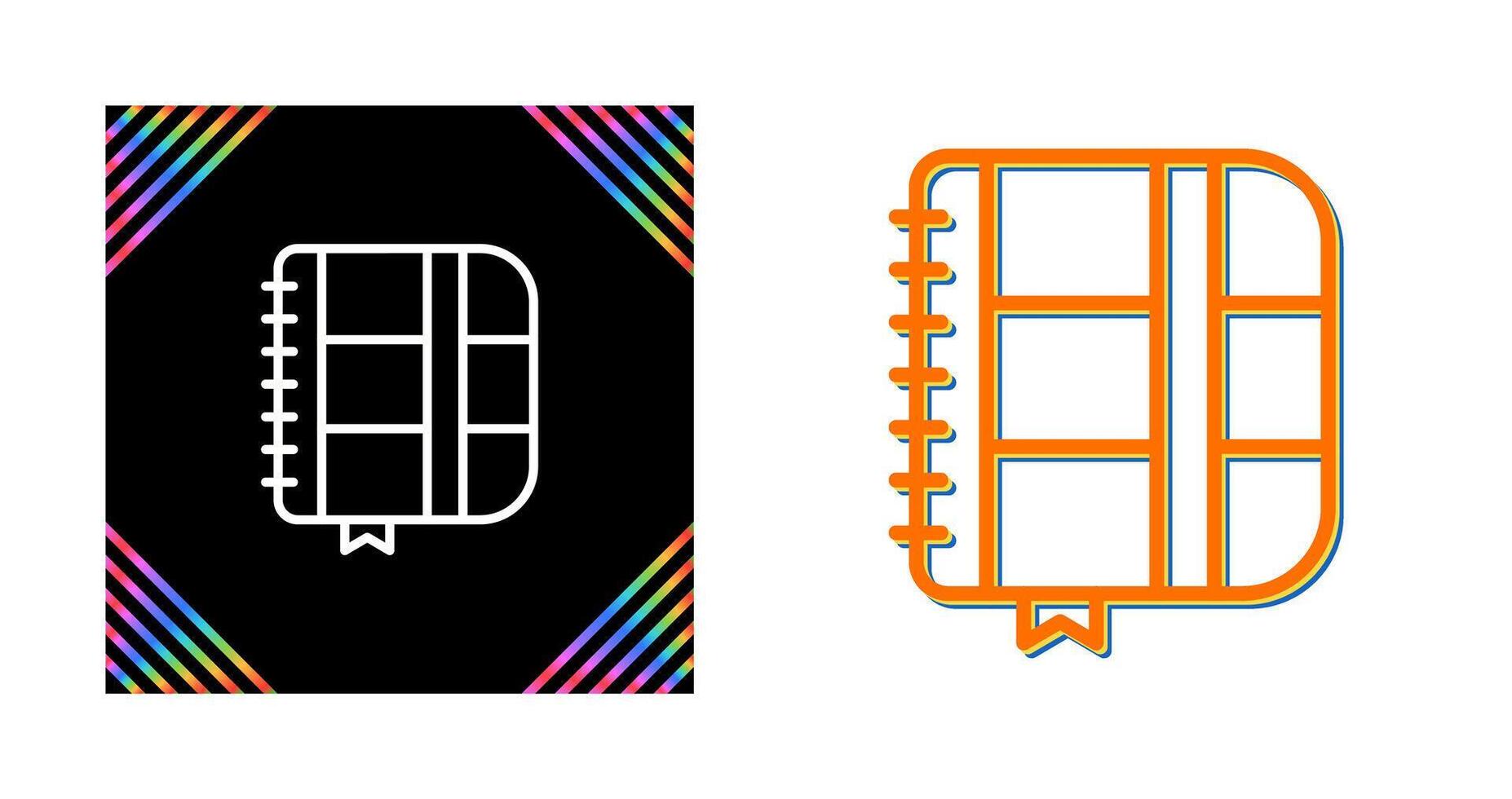 Notebook Vector Icon