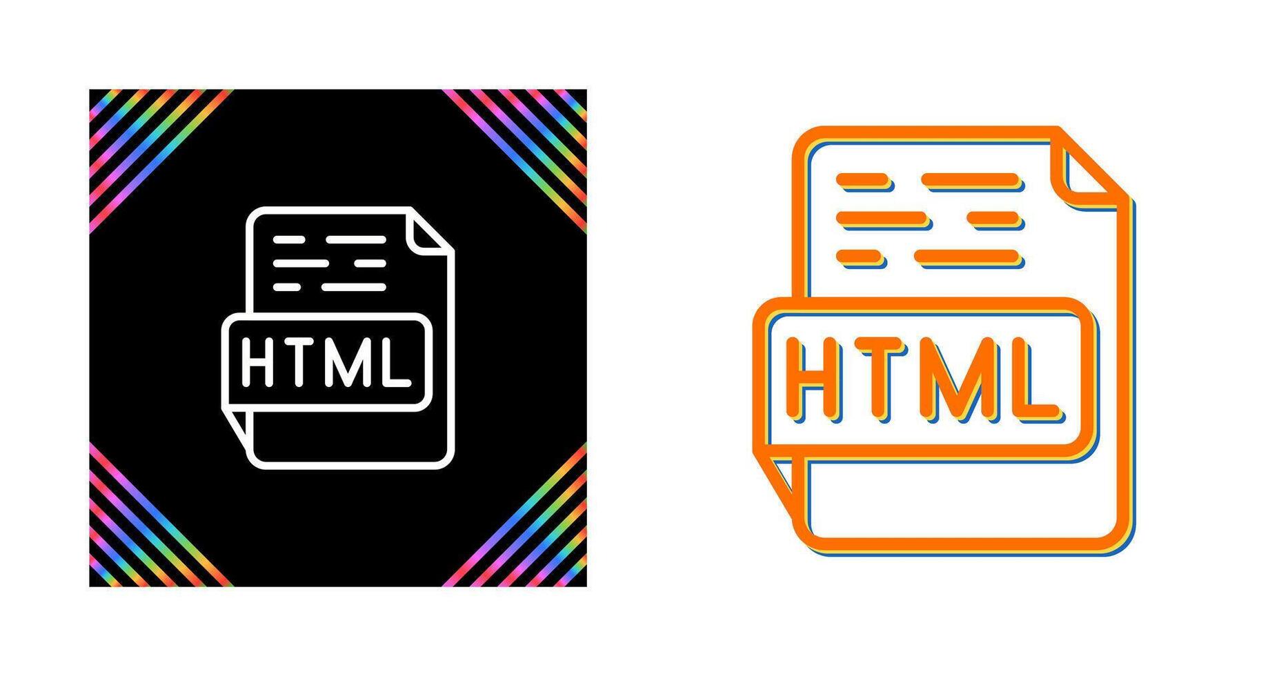 HTML Vector Icon
