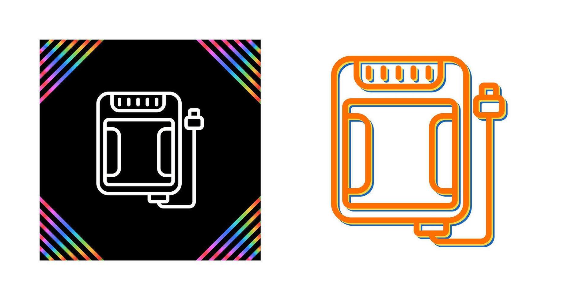 SSD Storage Vector Icon