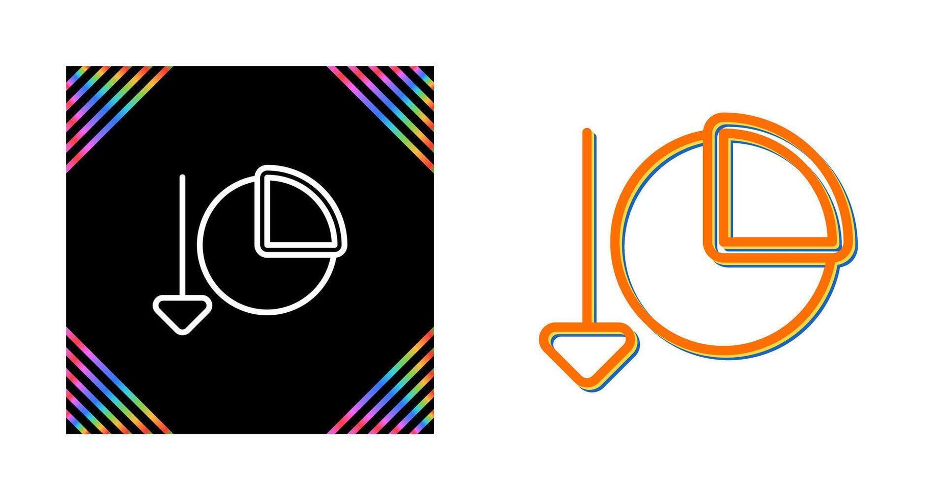 Chart Decreasing Vector Icon