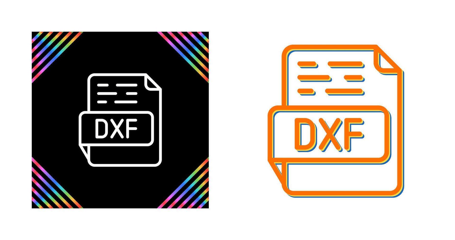 DXF Vector Icon