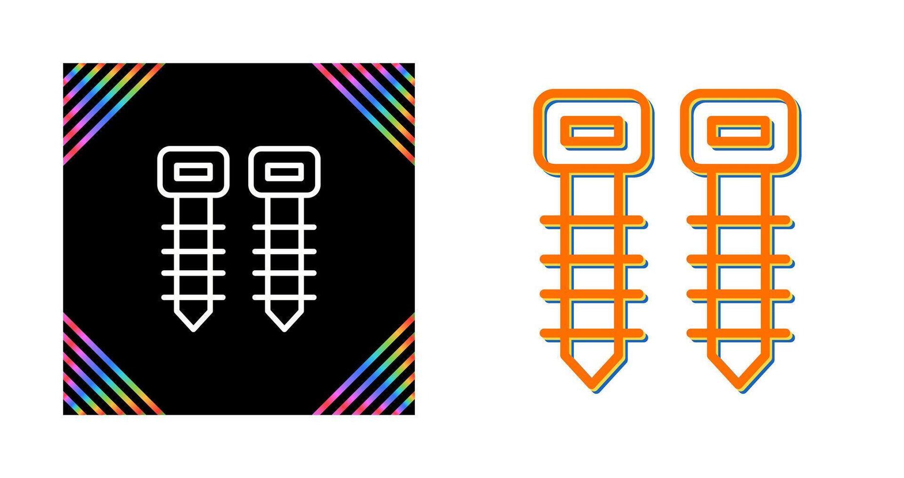 cable Corbata cortador vector icono