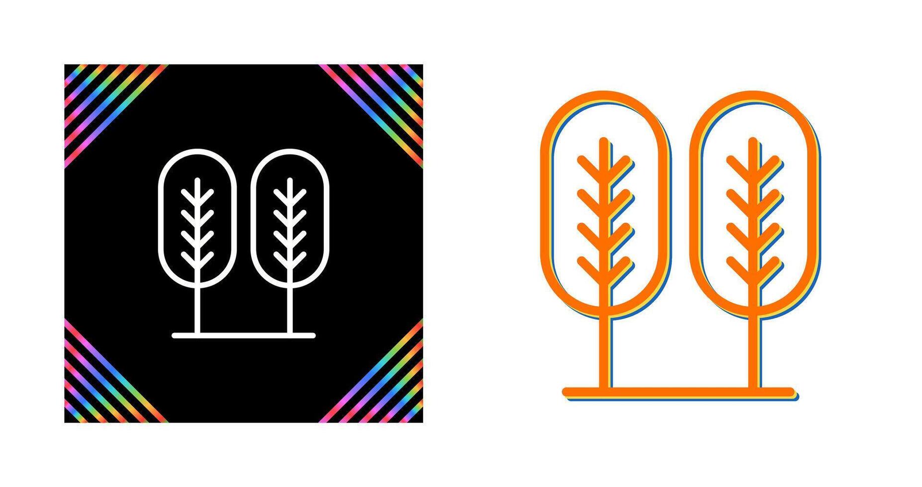 Birch tree Vector Icon