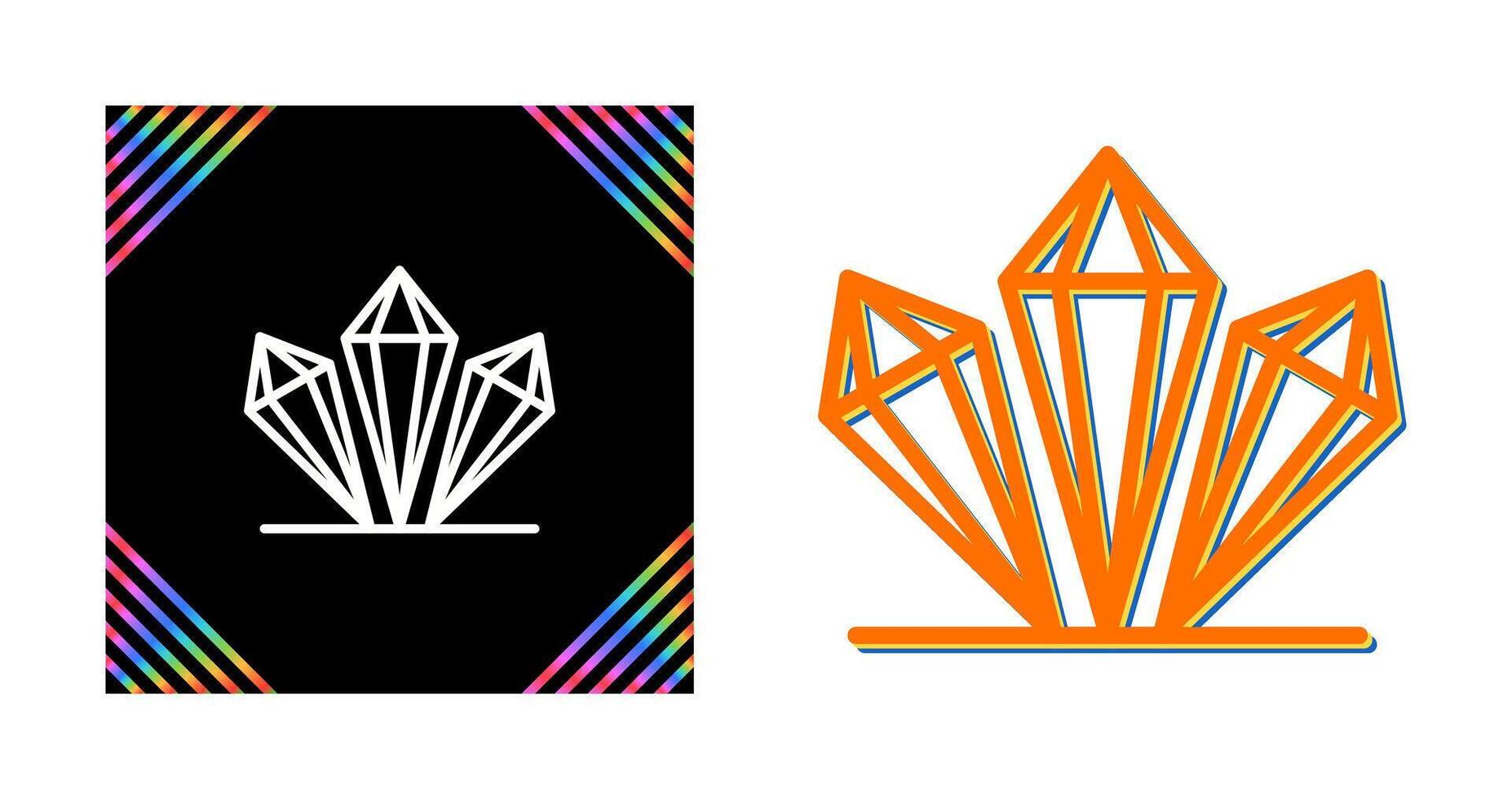 Crystal Vector Icon