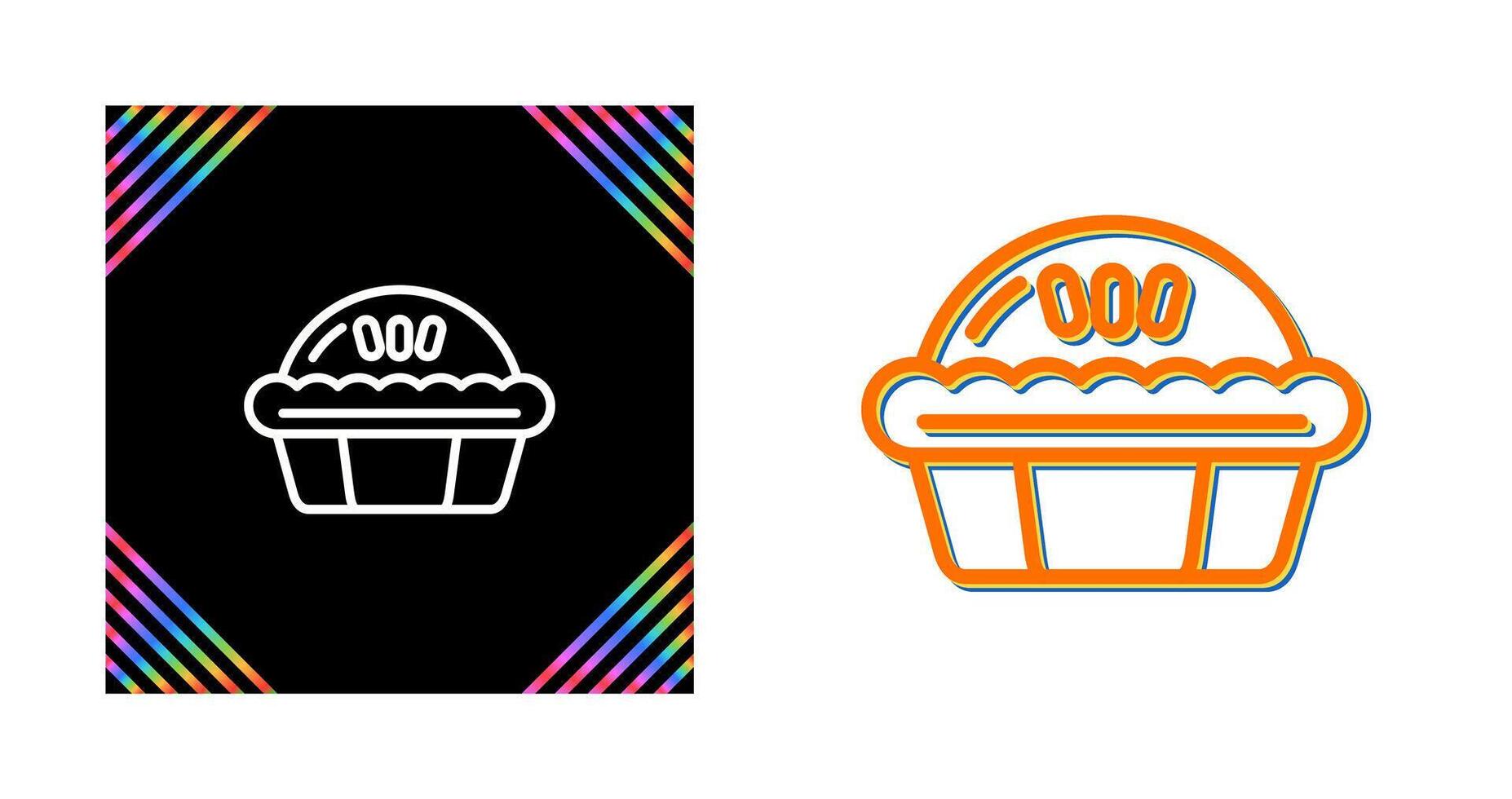 Pie Vector Icon