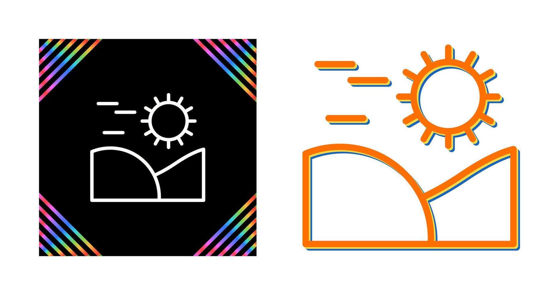 Desert Vector Icon