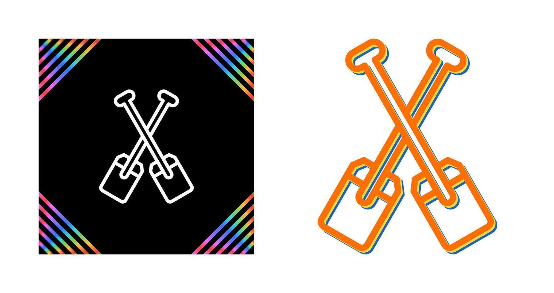 Oar Vector Icon