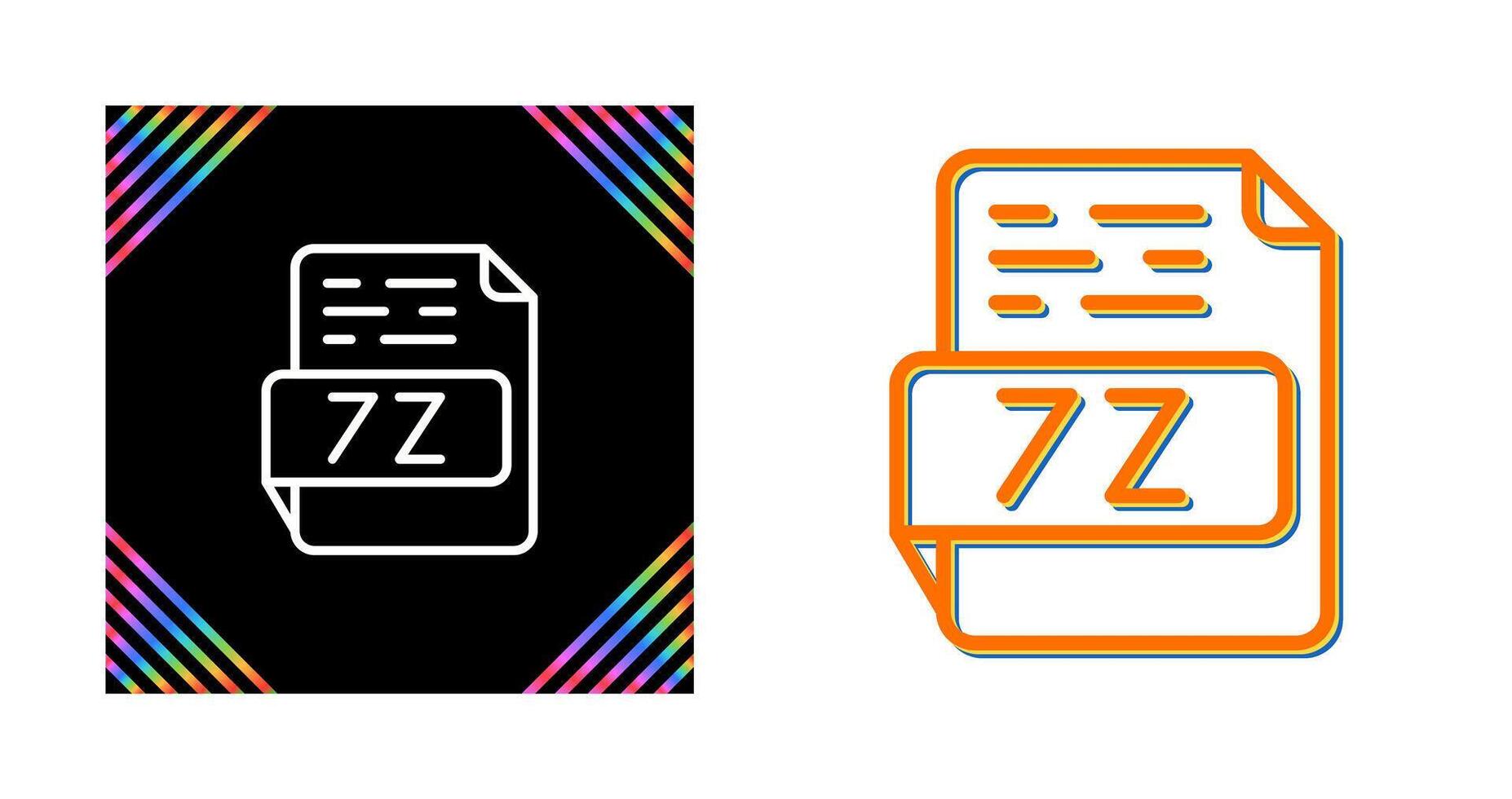 7Z Vector Icon