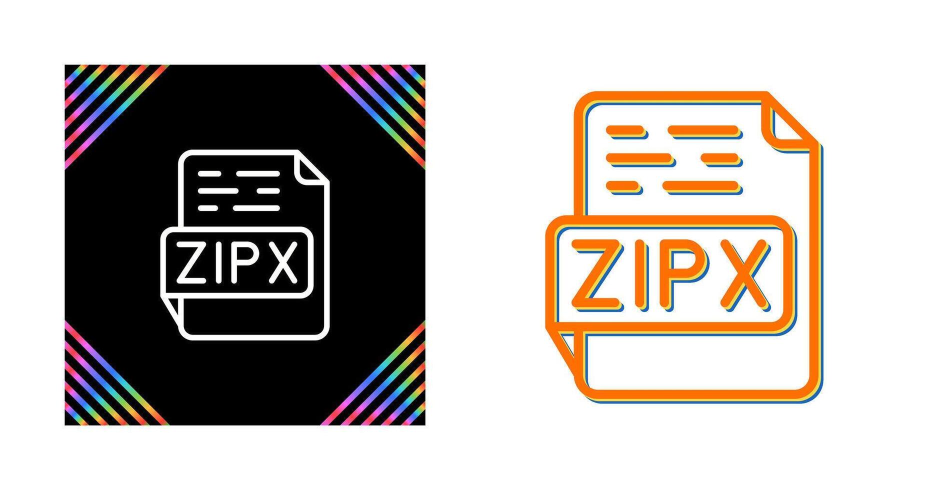 zipx vector icono