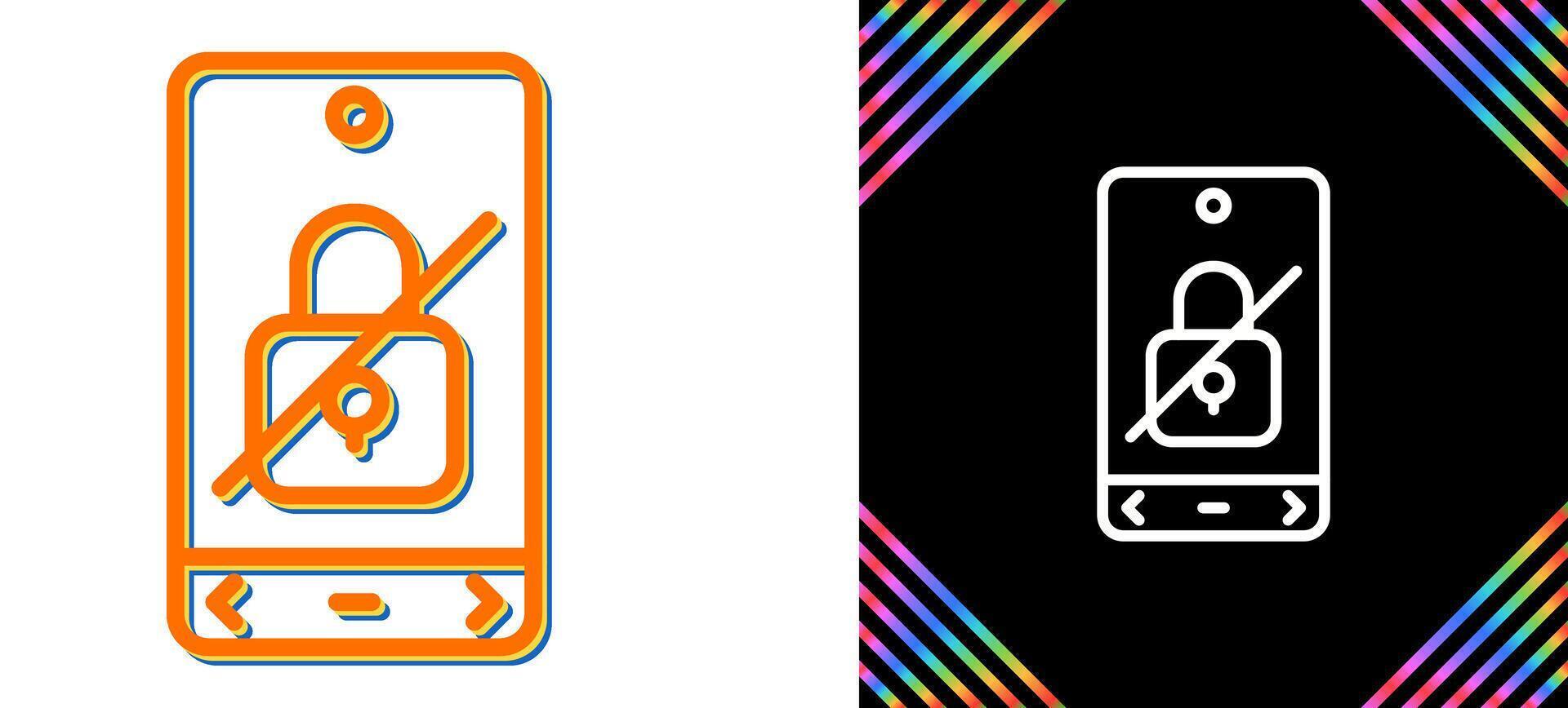 No Password Vector Icon