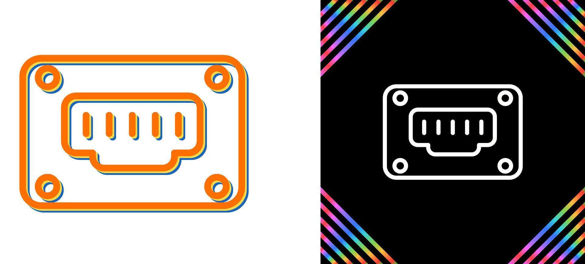 Ethernet Vector Icon