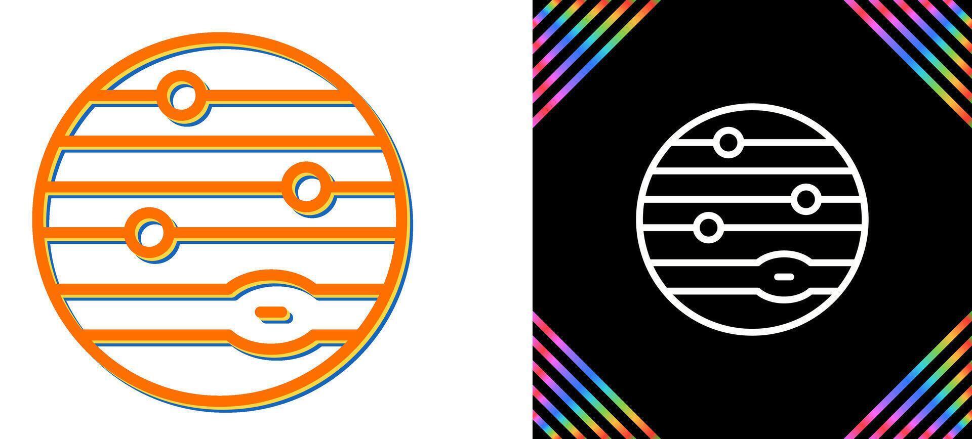 Jupiter Vector Icon