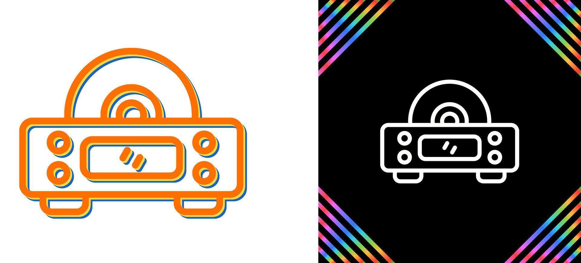 Cd Player Vector Icon
