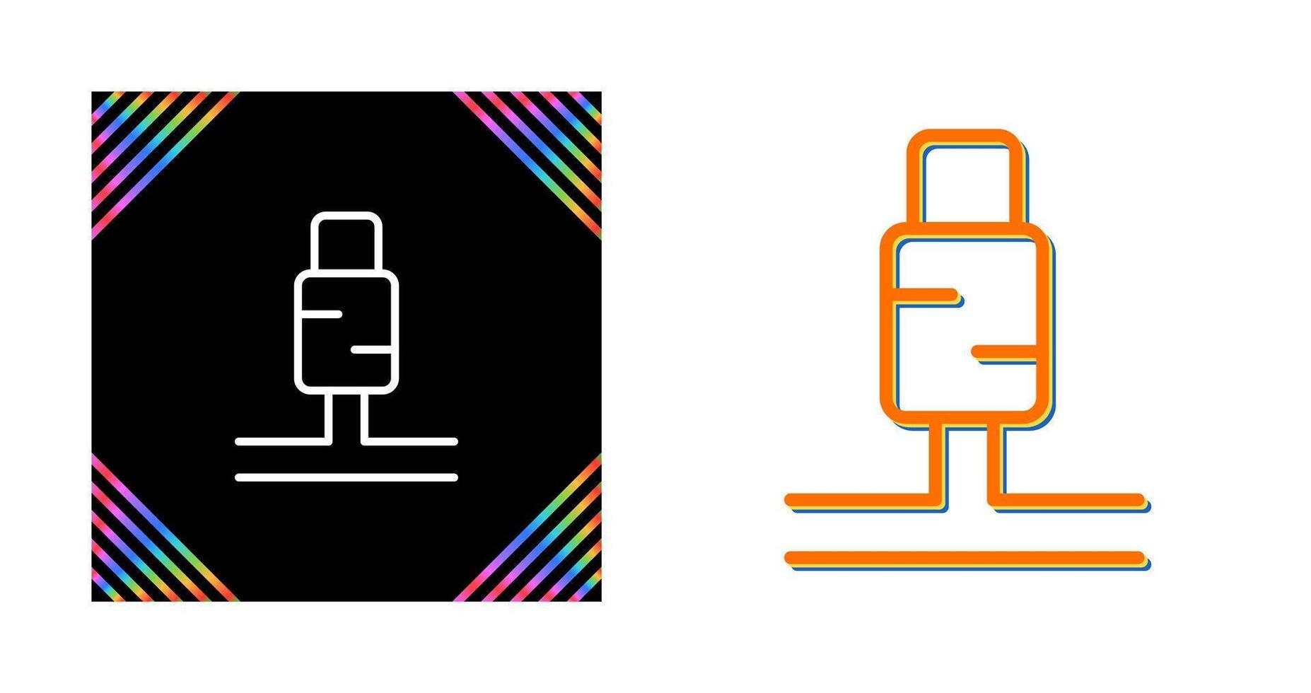 Usb Cable Vector Icon