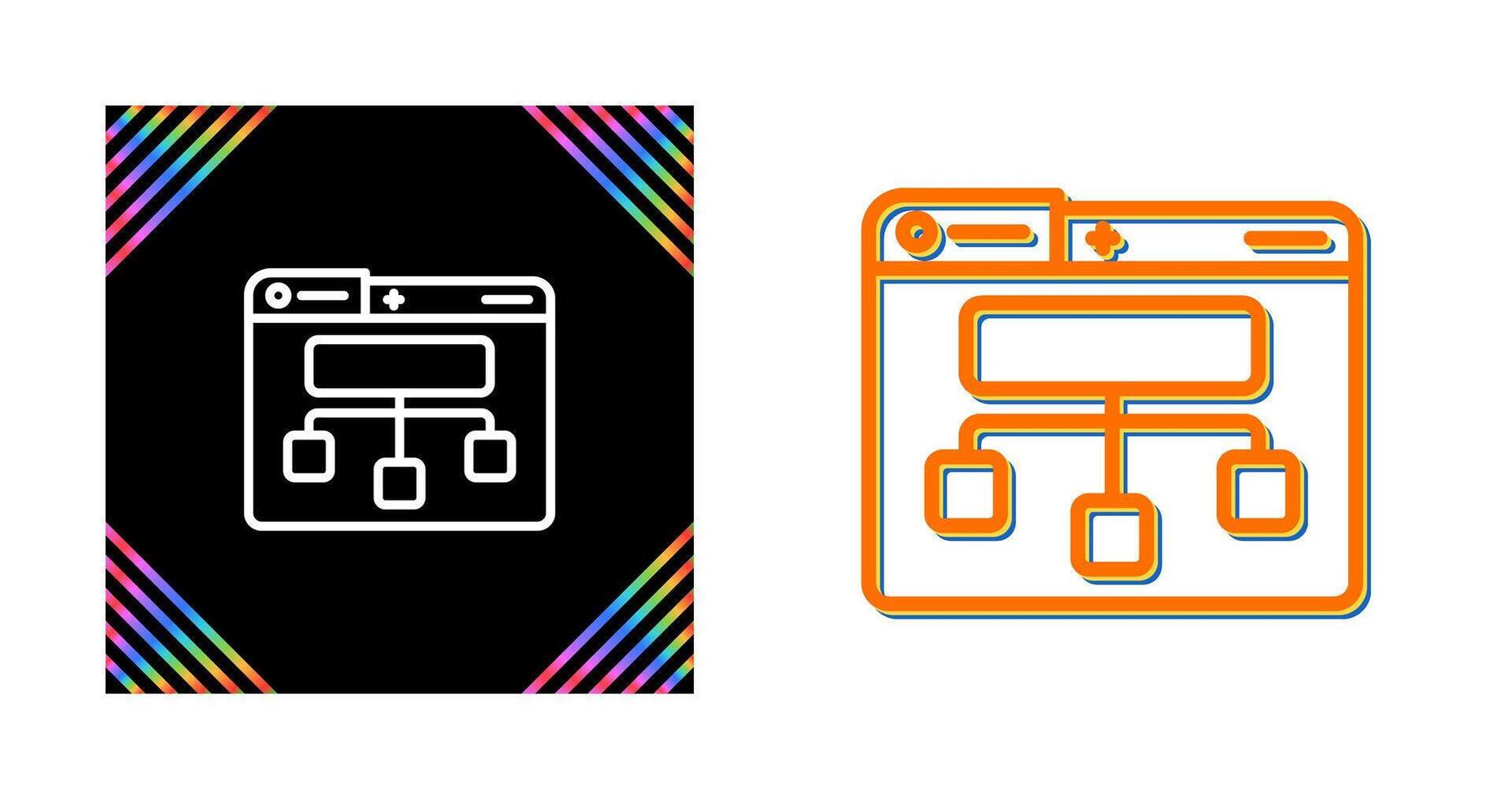 Site Map Vector Icon