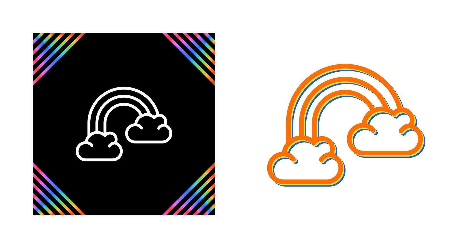 Rainbow Vector Icon