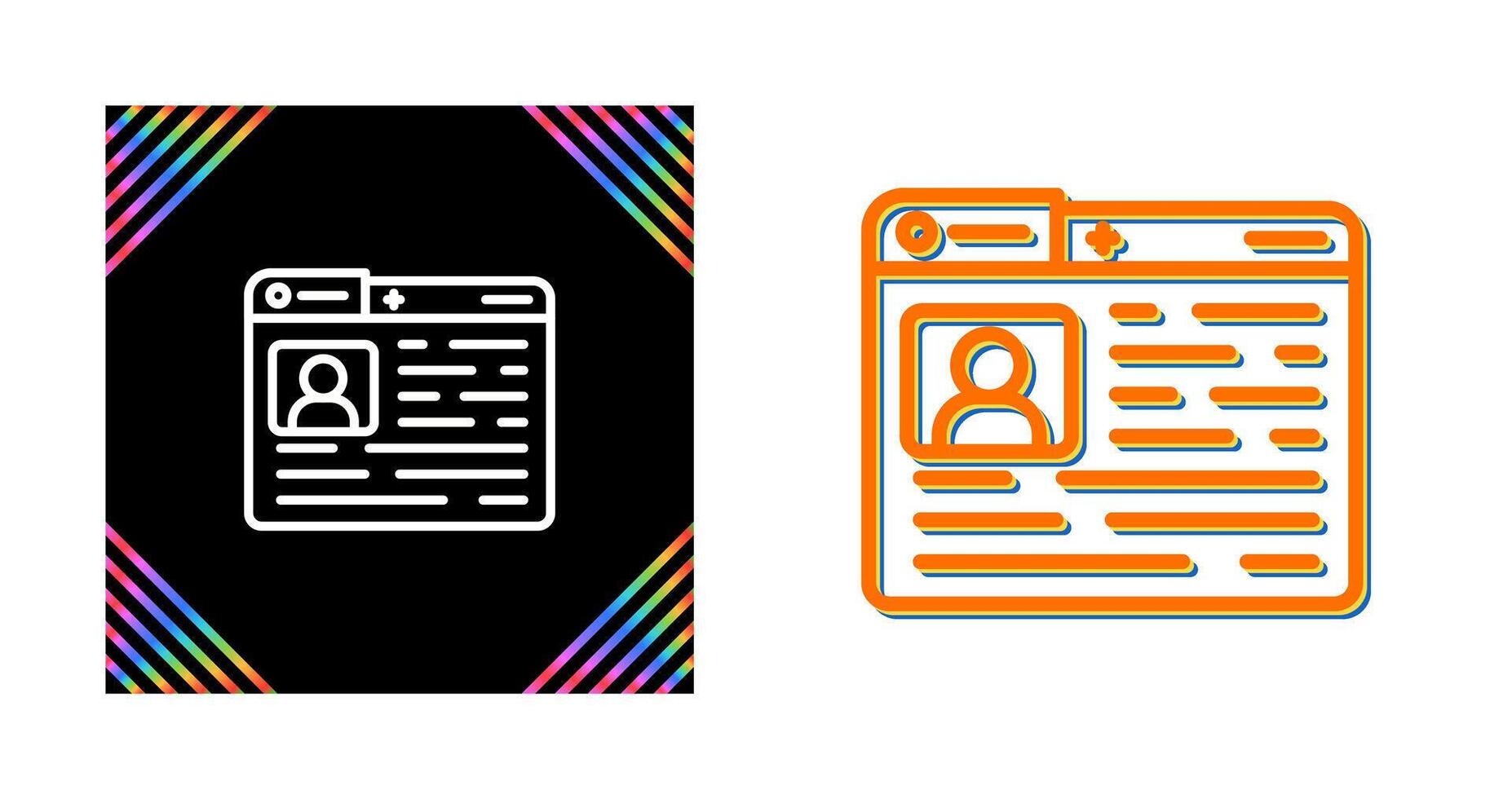 Profile Vector Icon