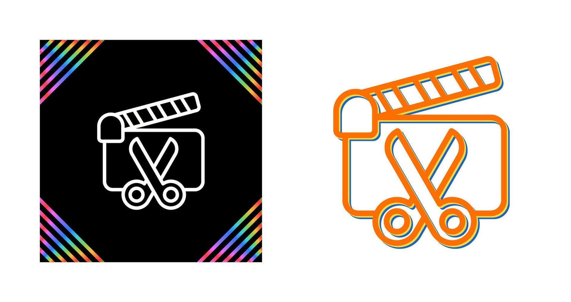 Film Editing Vector Icon