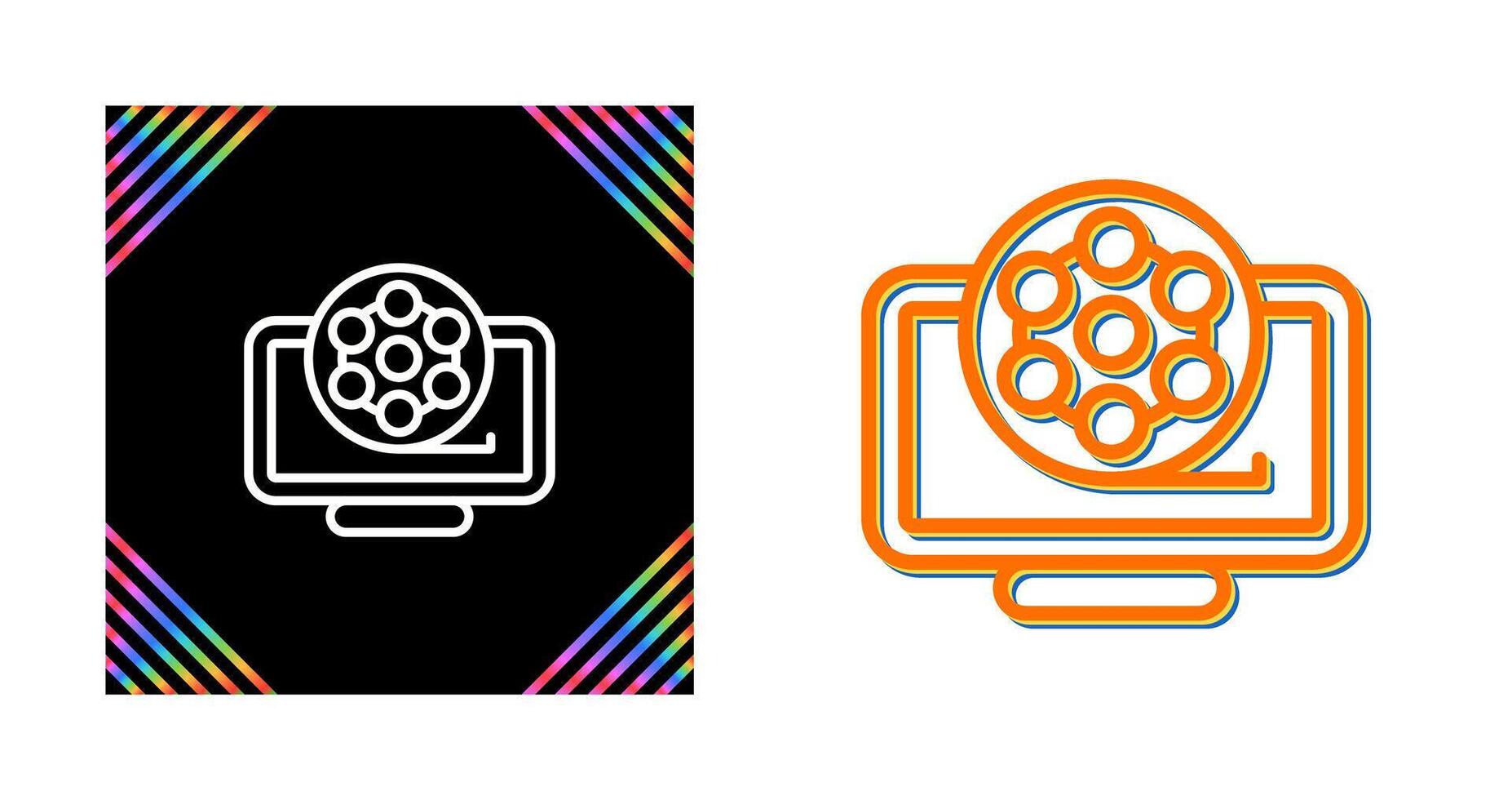 Film Reel Vector Icon