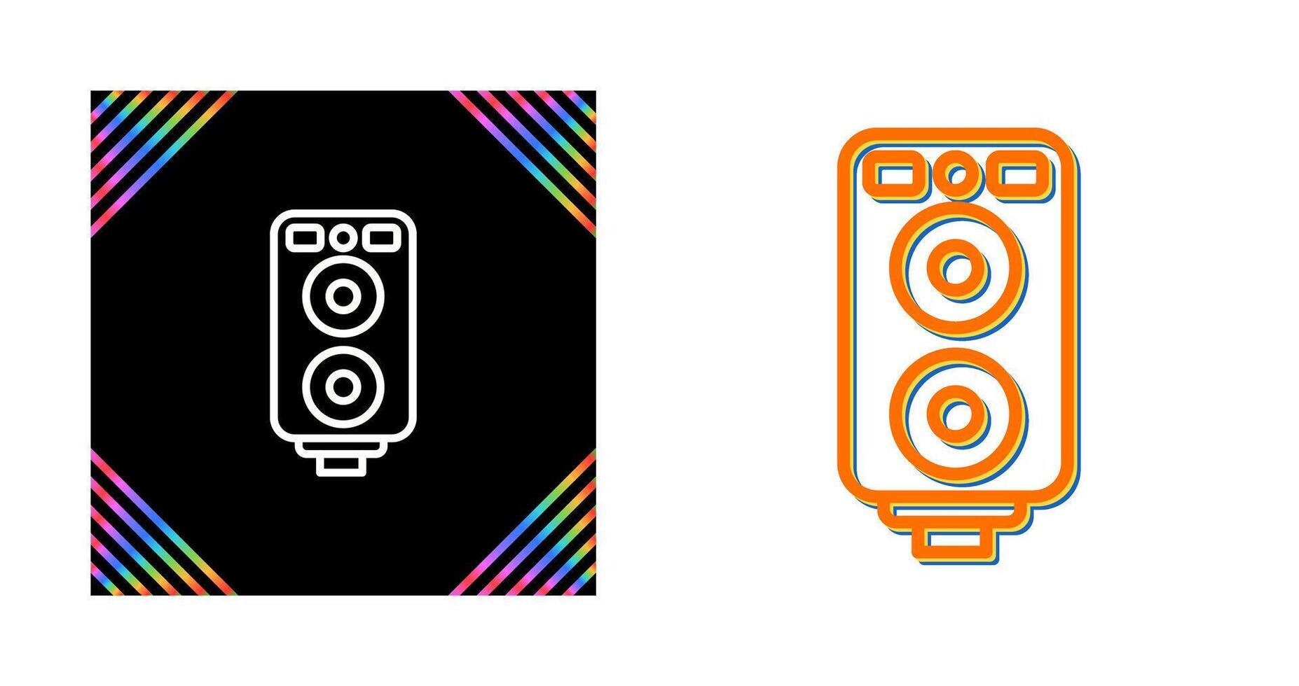 Sound System Vector Icon