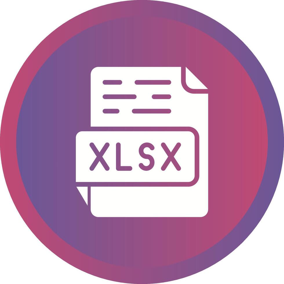 XLSX Vector Icon