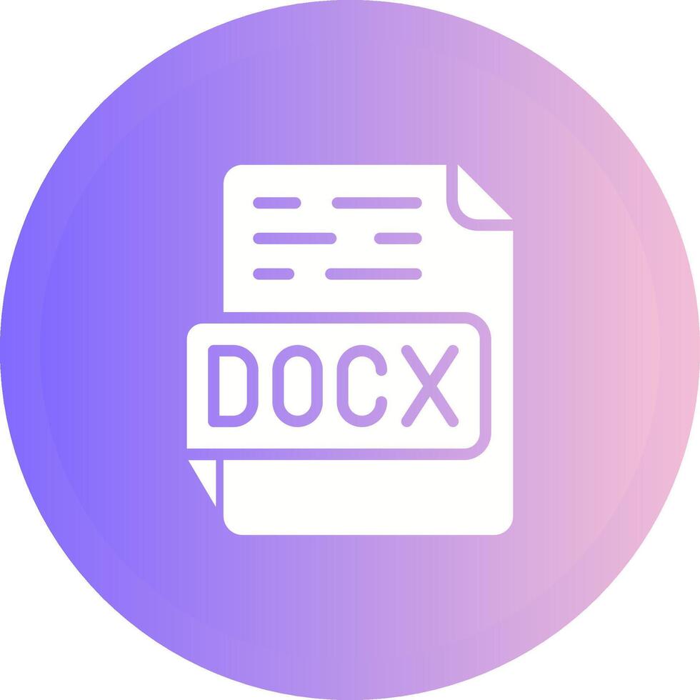 DOCX Vector Icon