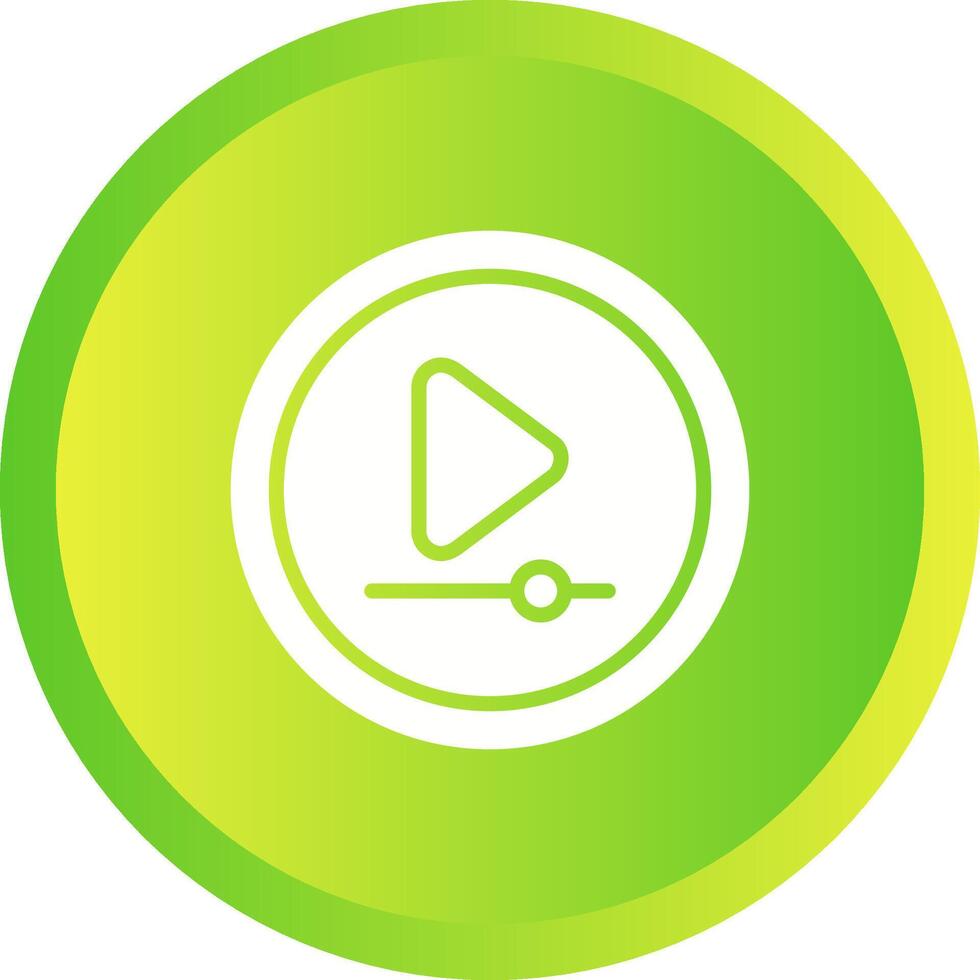 Video Play Button Vector Icon