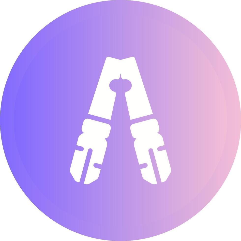 Cable Crimper Vector Icon