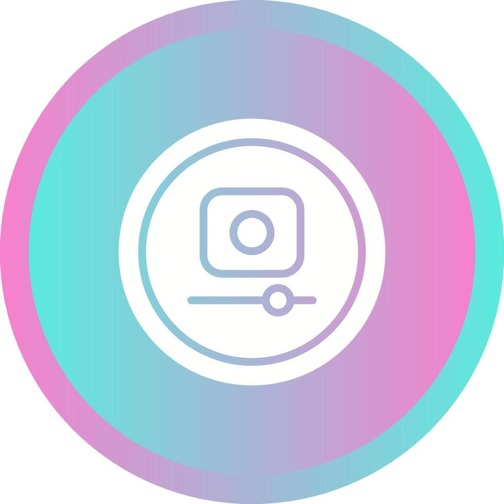 Video Record Button Vector Icon