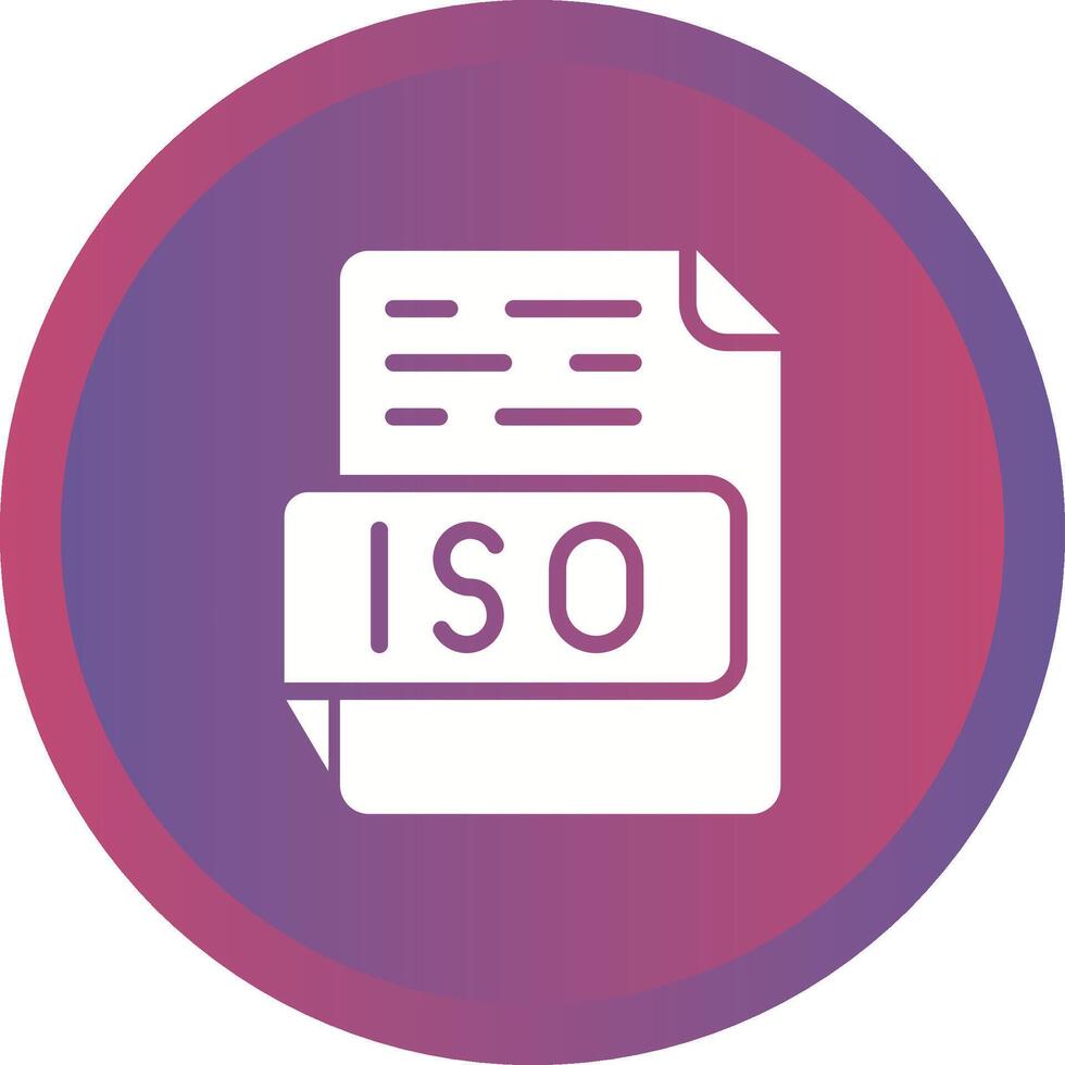 ISO Vector Icon