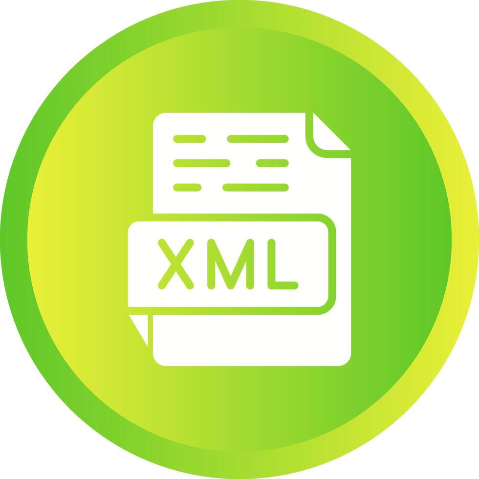 XML Vector Icon