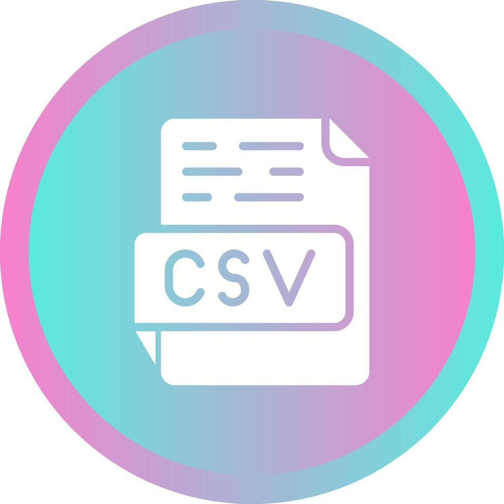 CSV Vector Icon