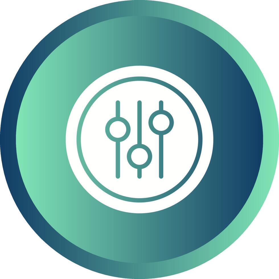 Audio Equalizer Vector Icon