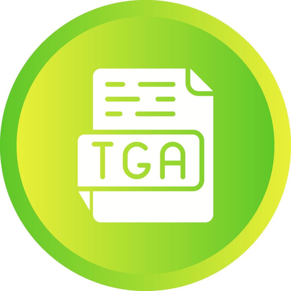 tga vector icono