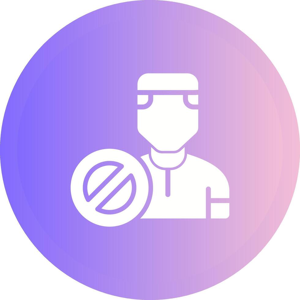 Block User Vector Icon