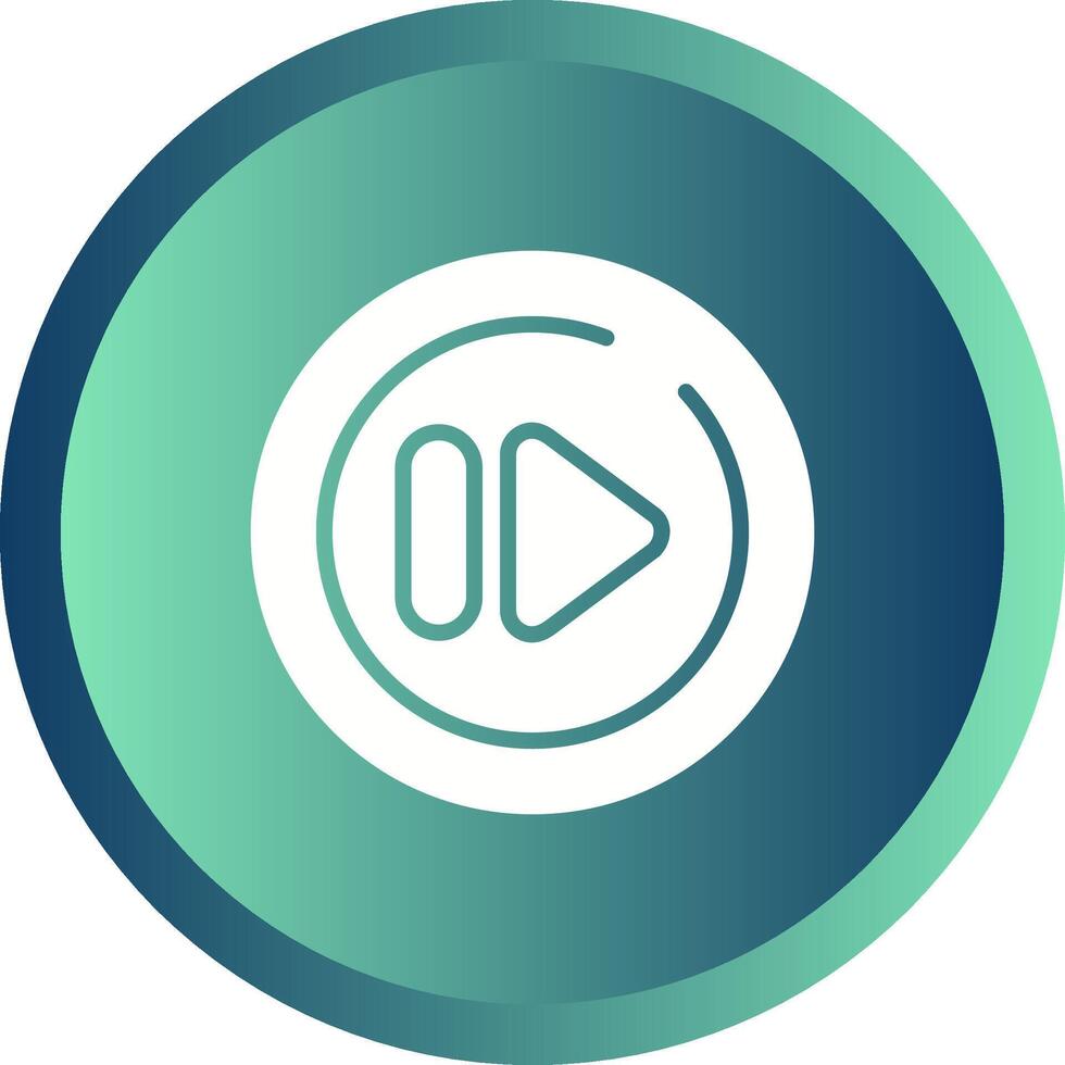 Next Track Circle Vector Icon
