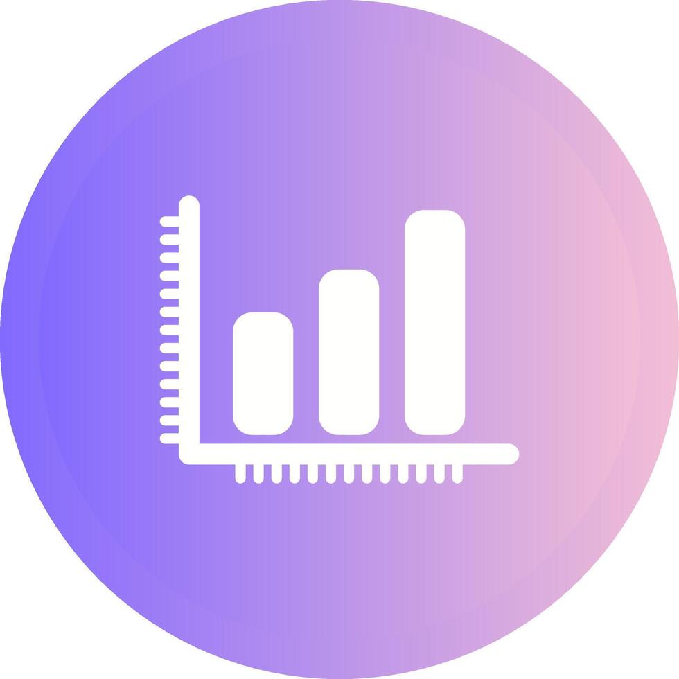 Bar Chart Vector Icon