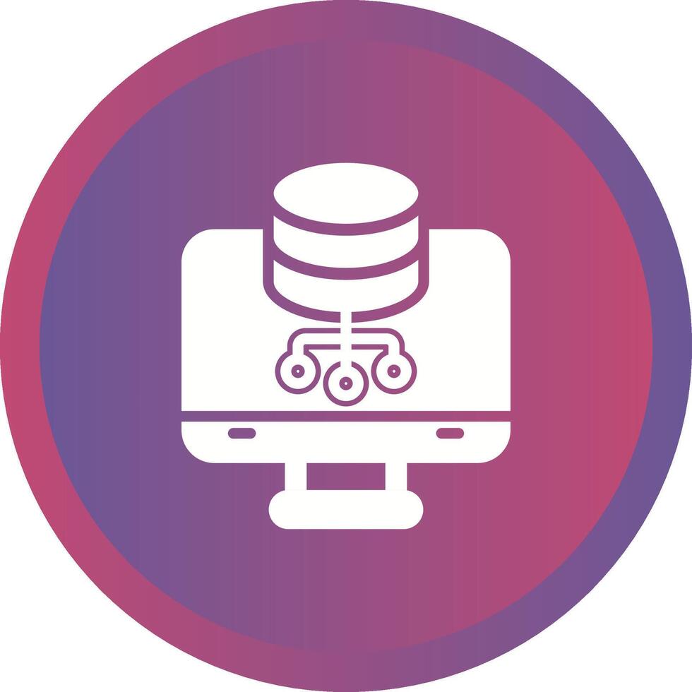 Database Management Vector Icon
