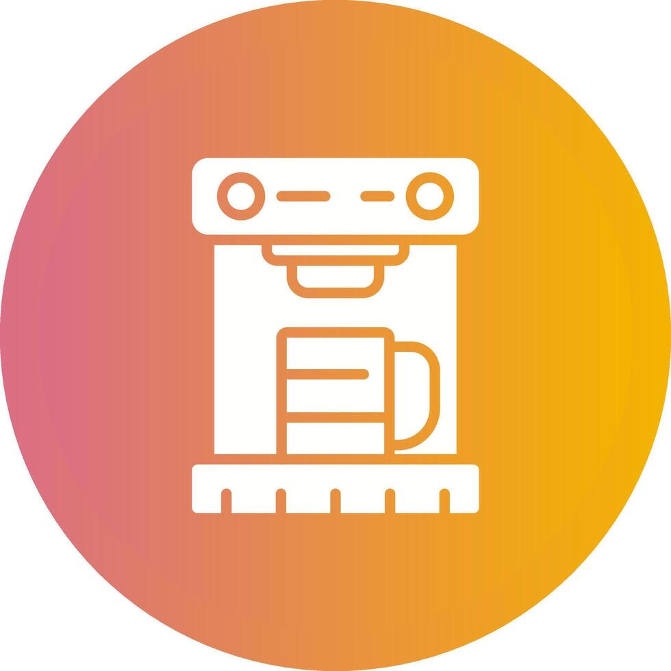 Coffee Machine Vector Icon