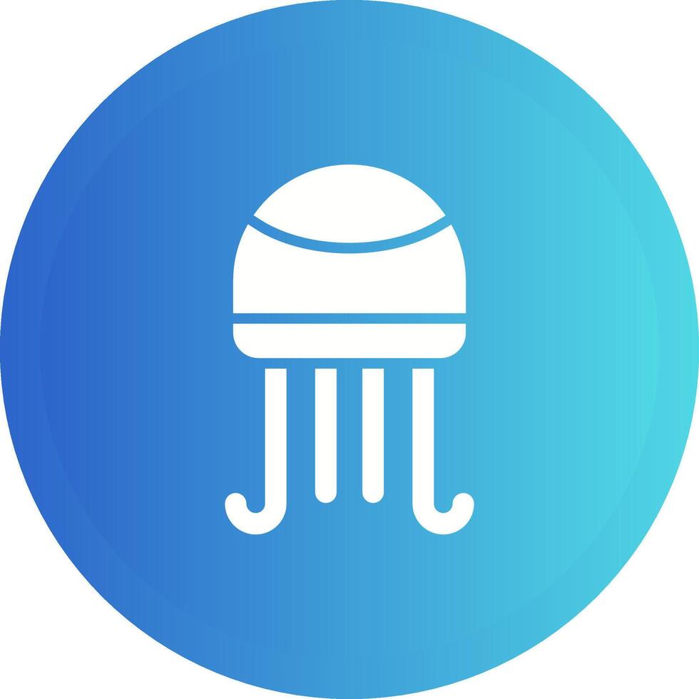 Jellyfish Vector Icon