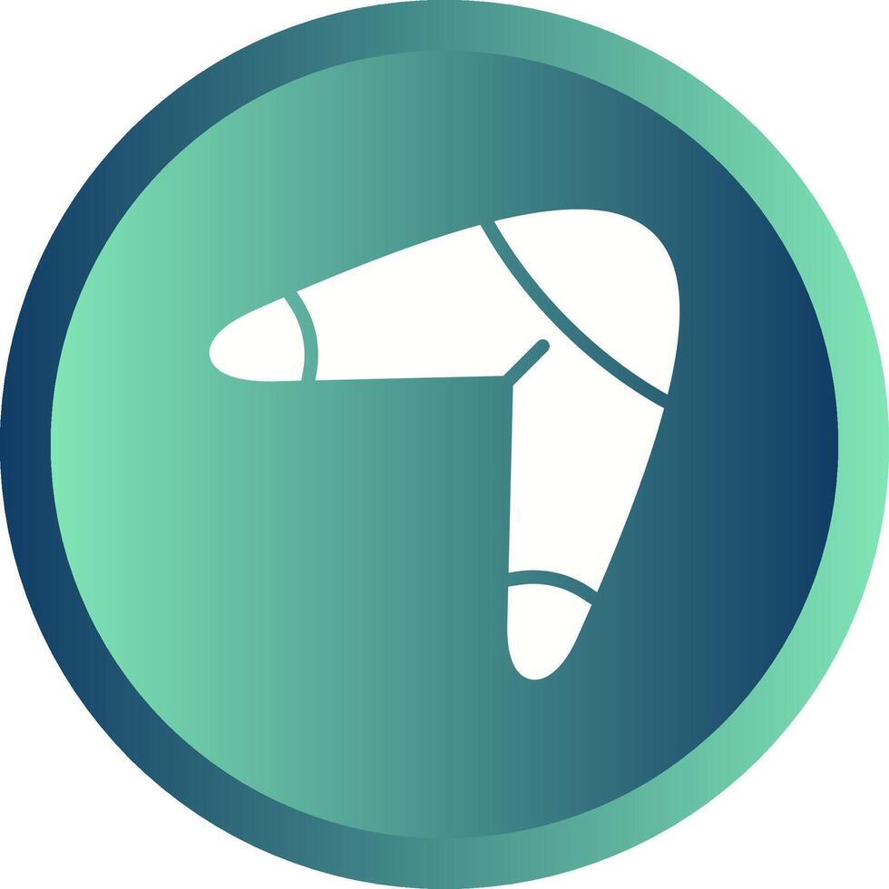 Boomerang Vector Icon