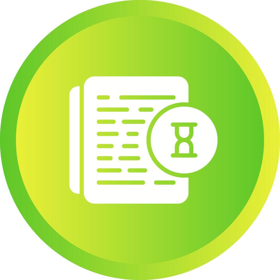 Document Audit Vector Icon