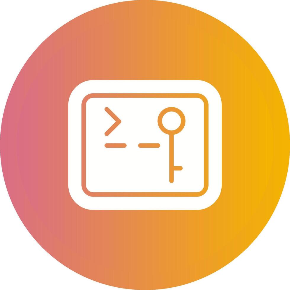 SSH Access Vector Icon