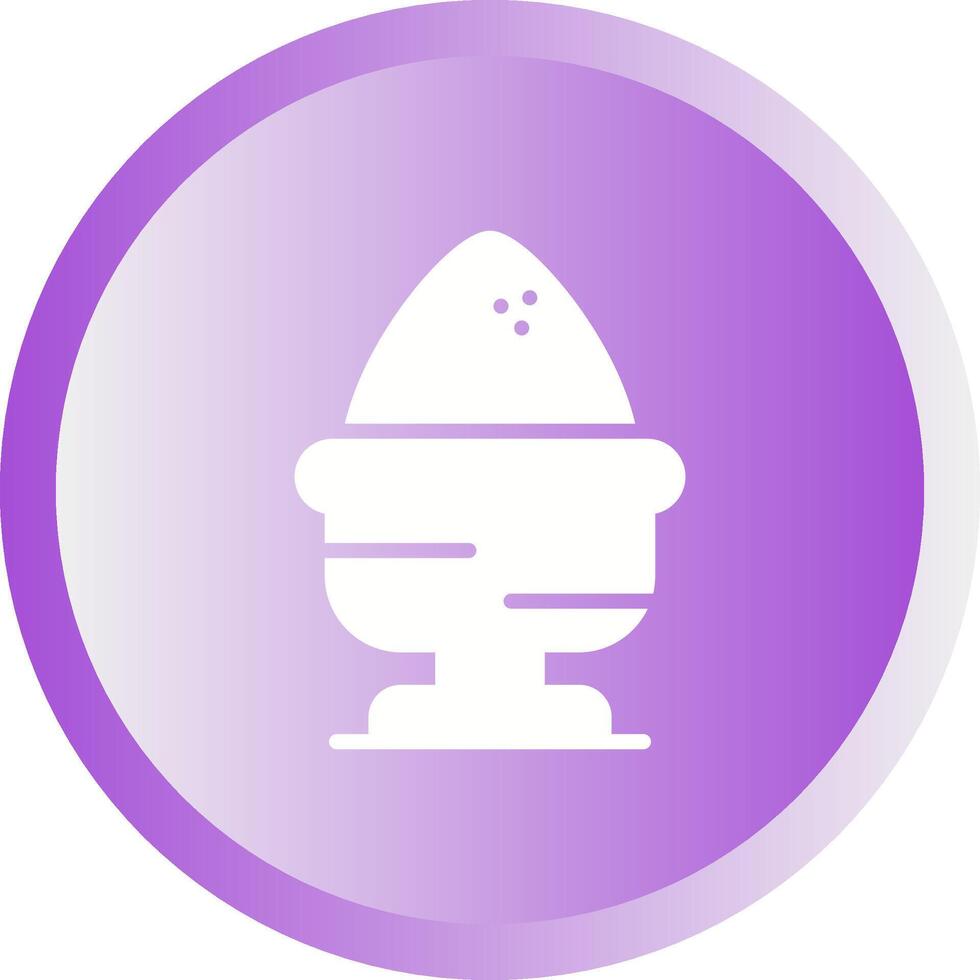 Boiled Egg Vector Icon