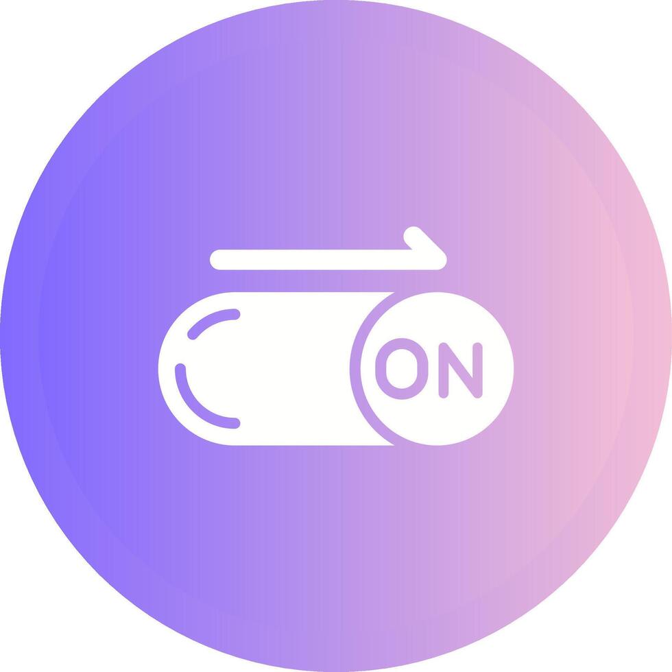 On Button Vector Icon