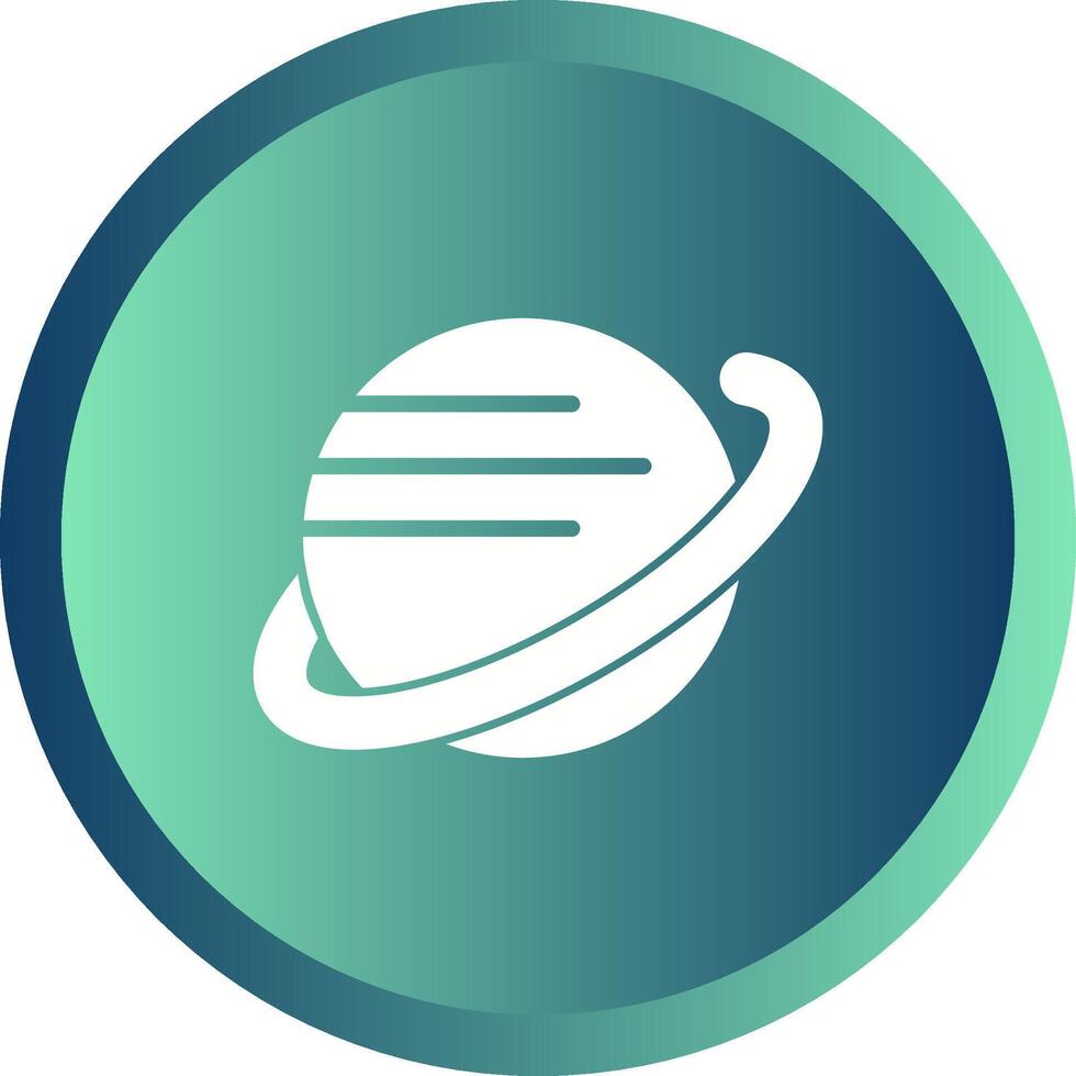 icono de vector de planeta