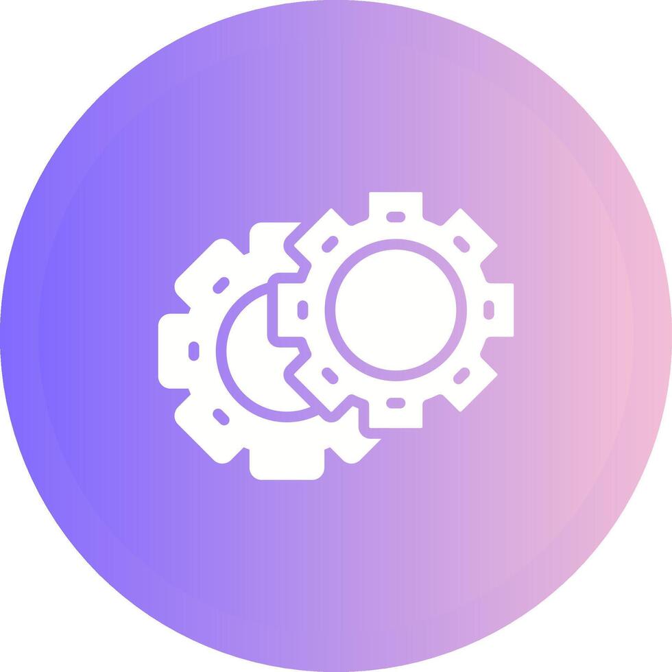 Gears Vector Icon